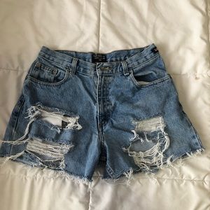 Polo Ralph Lauren Distressed Denim Shorts